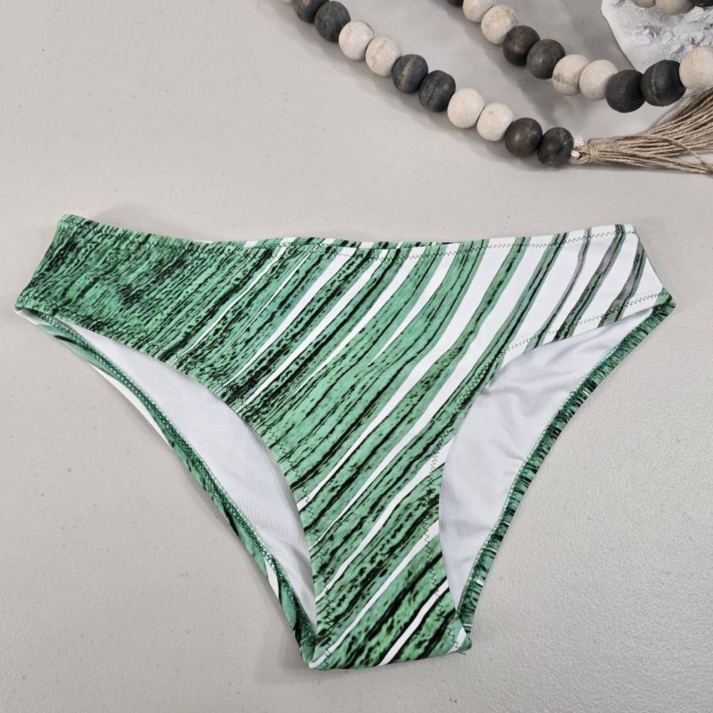 Sherrylo Tropical Printing Bikini Swimwear for WomenBikini Bottom Small